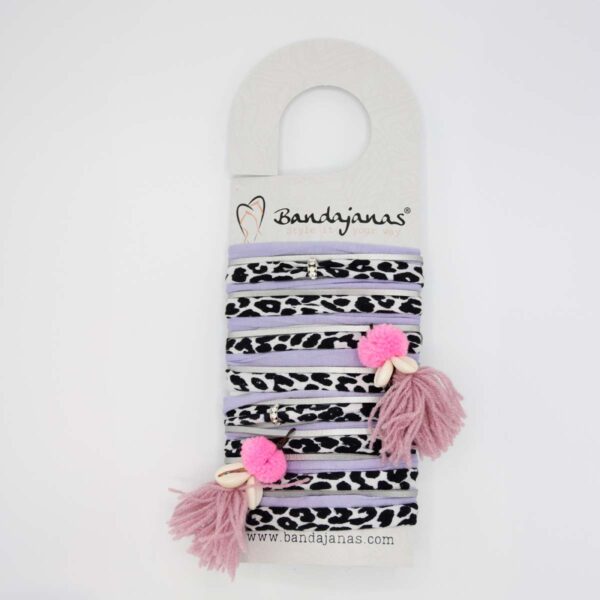 Bandajanas Quickies Cow Vibes. Zomerslipper met verwisselbare banden en accessoires.