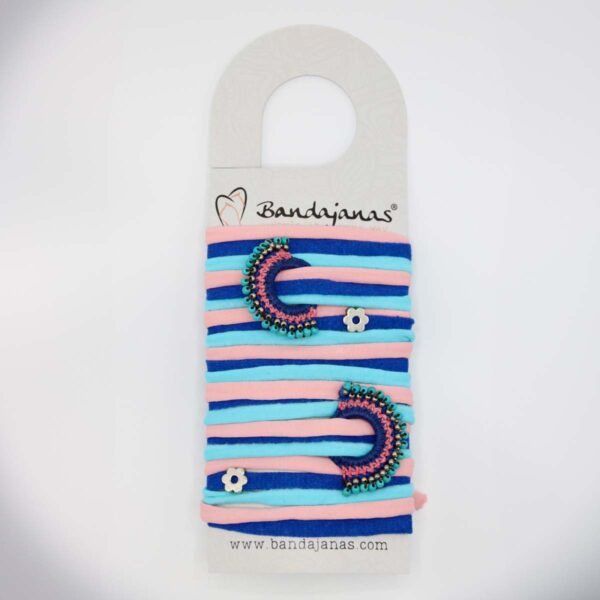 Bandajanas Quickie in Ibiza stijl. Trendy zomerslipper met verwisselbare band in ibiza vibes.