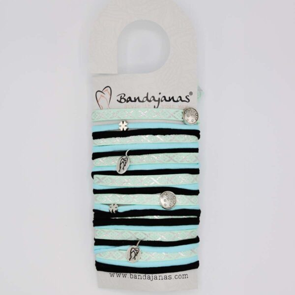 Unieke banden voor Bandajanas teenslippers. Set inclusief accessoires.